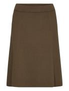Heavy Knit Skirts Brown Marc O'Polo