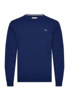 Superfine Lambswool C-Neck Blue GANT