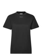 Metallic Micro Logo T Shirt Black Calvin Klein