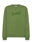 Rod Kids Aa Script Sweatshirt Green Wood Wood