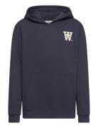 Izzy Junior Aa Moss Hoodie Navy Wood Wood