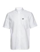 S/S Oxford Shirt White Fred Perry