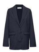 Liv Wool Blazer Navy Ahlvar Gallery