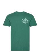 Athletic College Graphic Tee Green Superdry