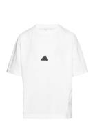 J Zne Tee White Adidas Performance