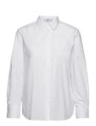 Regular Cotton Lyocell-Blend Shirt White Mango