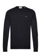 Slim Shield Ls Tshirt Black GANT