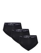 3-Pack Womens Maxi Brief Black NORVIG