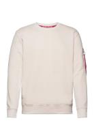 Usn Blood Chit Sweater Cream Alpha Industries