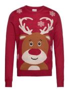 The Loving Reindeer Red Christmas Sweats