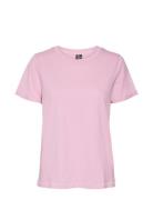 Vmpaula S/S T-Shirt Noos Pink Vero Moda