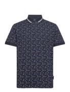 Allover Printed Polo Navy Tom Tailor