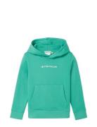 Printed Hoody Green Tom Tailor