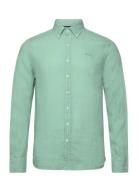 Linen Shirt Green Sebago