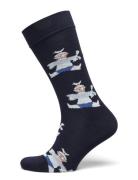 Hjalmar Socks Navy Makia