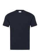 Stretch Cotton T-Shirt Navy Mango