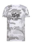 Basic T-Shirt Camo White Alpha Industries