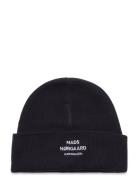 Isak Logo Ambas Beanie Navy Mads Nørgaard