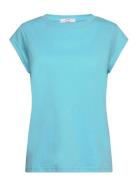 Cc Heart Basic T-Shirt Blue Coster Copenhagen