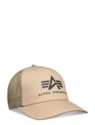 Basic Trucker Cap Beige Alpha Industries