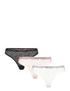 3 Pack Thong Lace Patterned Tommy Hilfiger