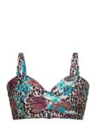 Carsophia Balc Tte Bikini Top Patterned ONLY Carmakoma