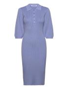 Srfilo Knit Dress Blue Soft Rebels