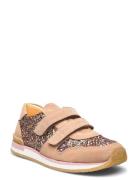 Shoes - Flat - With Velcro Beige ANGULUS