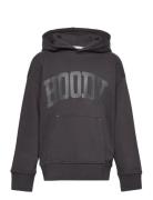 Over Printed Hoody Black Tom Tailor