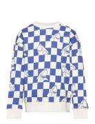 Over Artwork Sweatshirt Blue Tom Tailor