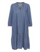 Cuarpa Giselle Dress Blue Culture