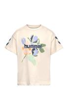 Hmlart Boxy T-Shirt S/S Beige Hummel