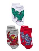 Pack 3 Low Socks Patterned Marvel