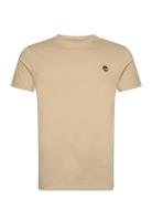 Dunstan River Short Sleeve Tee Lemon Pepper Beige Timberland