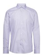 Bs Unitas Slim Fit Shirt Blue Bruun & Stengade