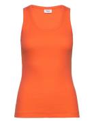 Astersz Tank Top Orange Saint Tropez