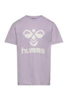 Hmltres T-Shirt S/S Purple Hummel
