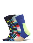 4-Pack New Classic Socks Gift Set Patterned Happy Socks