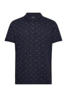 Allover Printed Polo Navy Tom Tailor