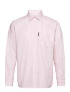 Wwday Striped Shirt Pink Double A By Wood Wood