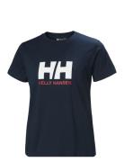 W Hh Logo T-Shirt 2.0 Navy Helly Hansen