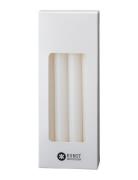 White Taper Candles, 20 Cm, 8 Pack White Kunstindustrien