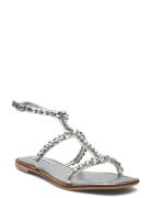 St Lucia Sandal Silver Steve Madden