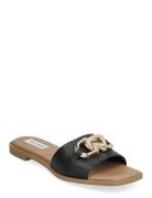 Gene Sandal Black Steve Madden