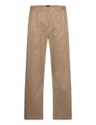 Relaxed Pleated Chinos Beige GANT