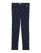 Allover Printed Leggings Navy Tom Tailor