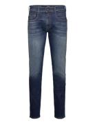 Anbass Trousers Slim Hyperflex Dust Blue Replay