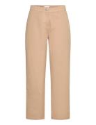 Vistorma Rw 7/8 Chino Pants Beige Vila