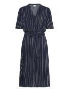 Vimoashly S/S Midi Dress - Noos Navy Vila