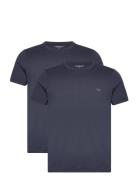 Men's Knit 2Pack T-Shirt Blue Emporio Armani
